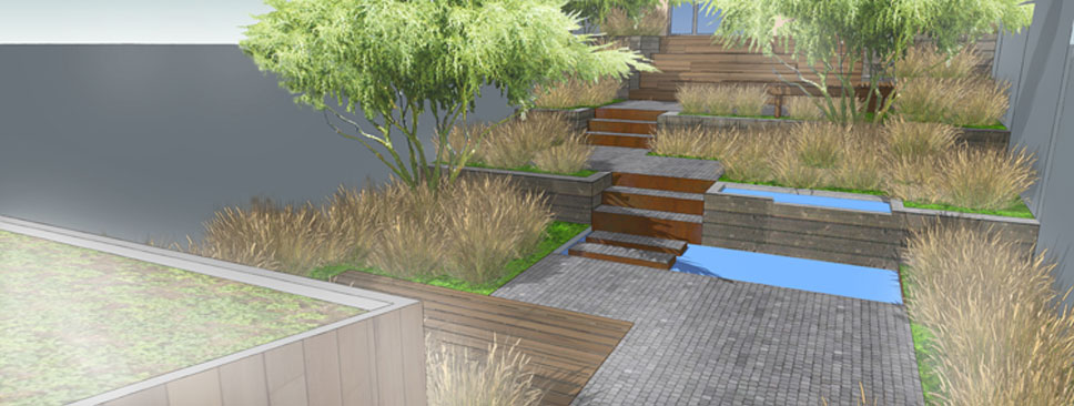 sketchup-sloping-garden-2